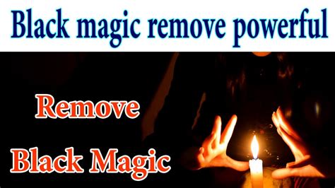Black Magic Removal Spells: How to Safely Perform a Ritual